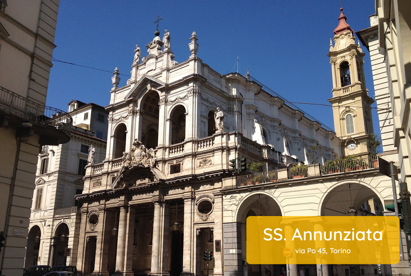 Facciata della chiesa SS. Annunziata
