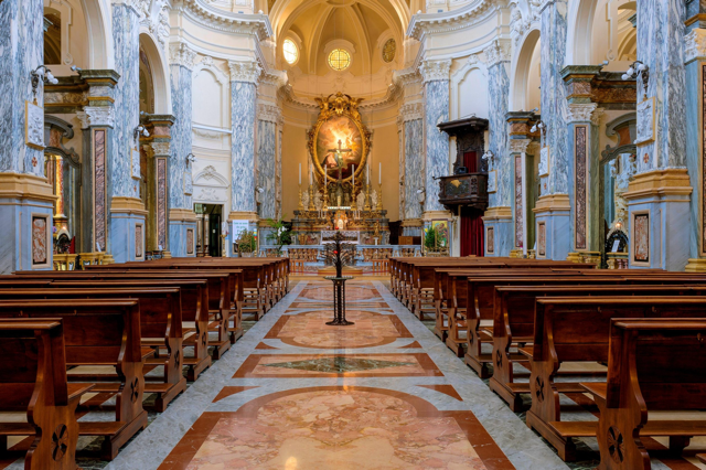 Interno della chiesa